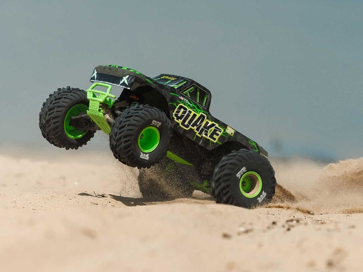 Arrma 1/10 Quake 223S Dsc 2Wd Rtr Brushless Monster Truck, Green