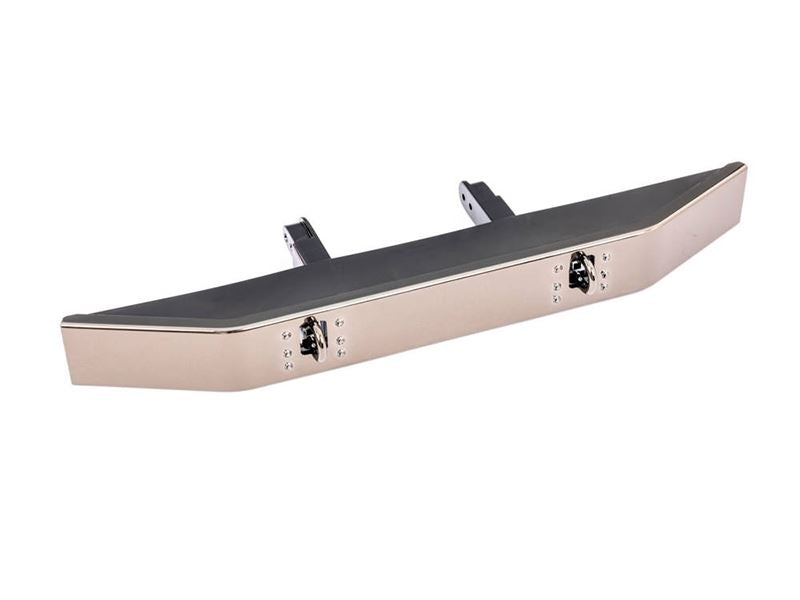 Traxxas Bumper, front (black chrome) (assembled)