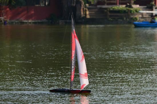 Volantex Racent Hurricane Sail Yacht Boat 1M RTR - V791-2