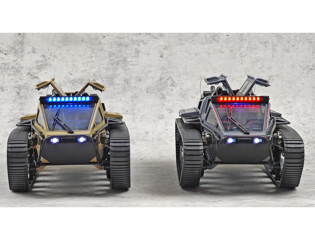 E-Zee Rc 1/16 Ripsaw High Speed Drift Tank - Grey