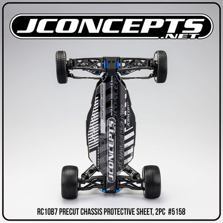 RC10B7/D Pre Cut Chassis Skin - 2pc