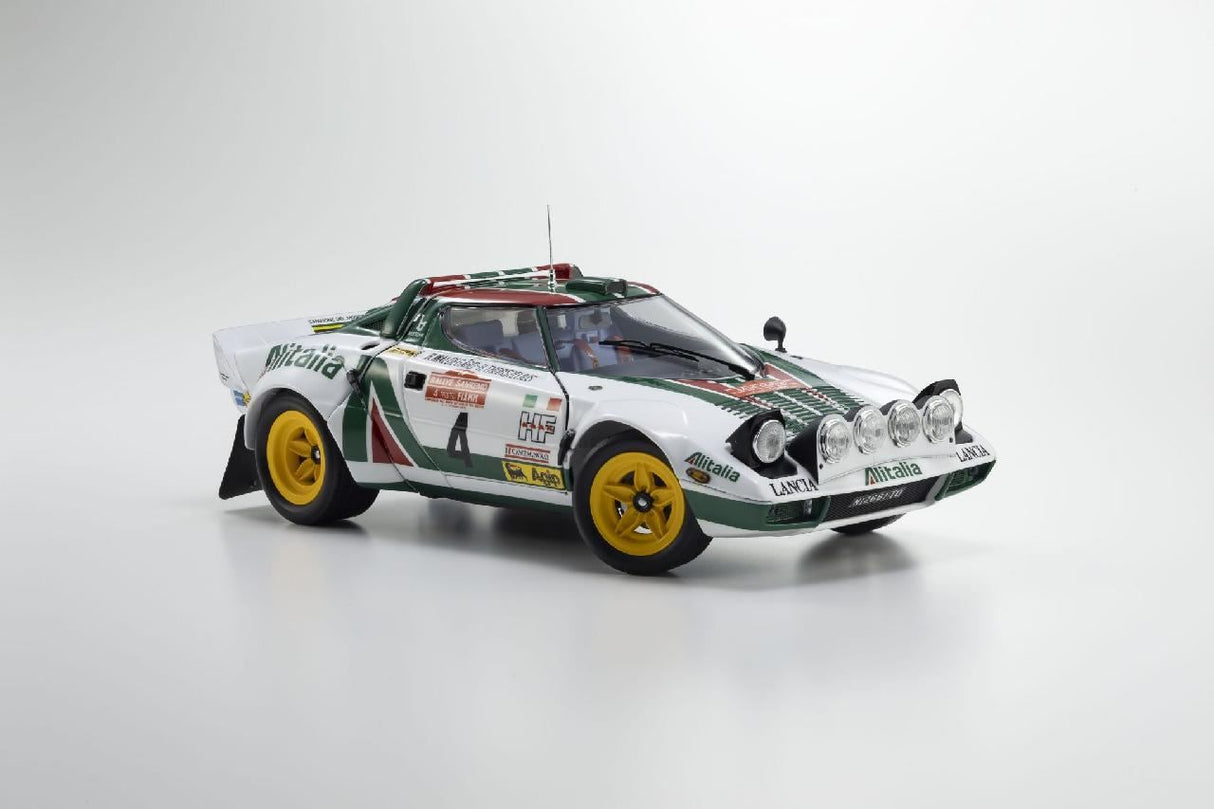 Kyosho 1:18 Lancia Stratos Hf B.Waldegard Winner San Remo 1976 Nr.4