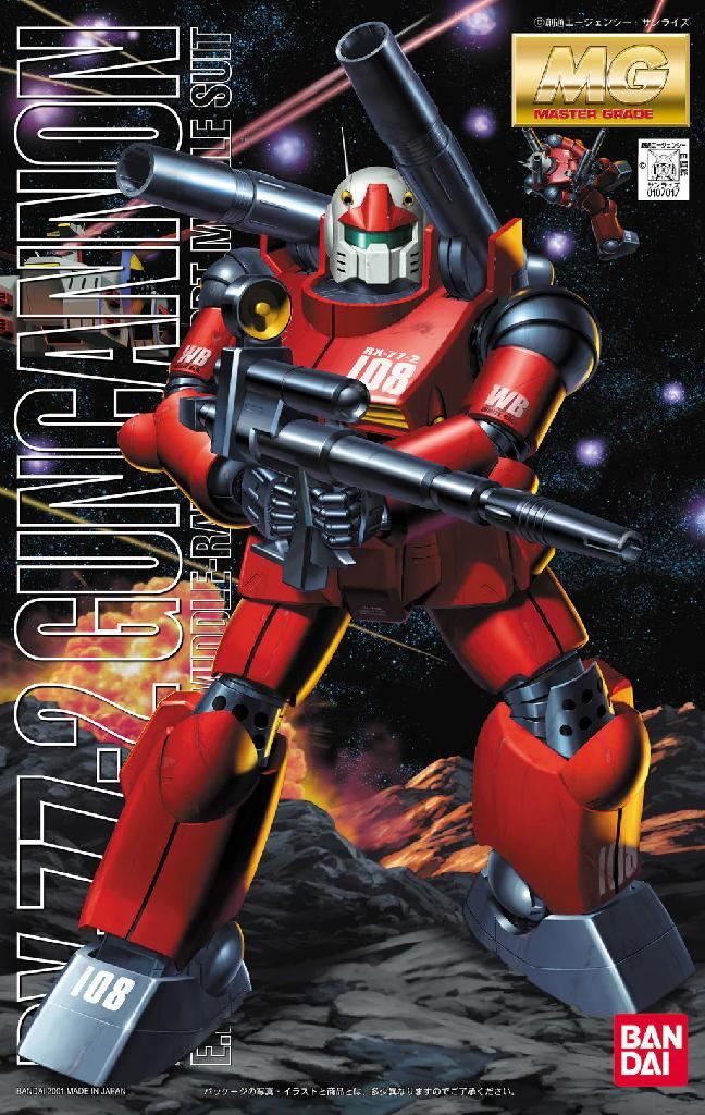 Bandai Hobby Mg 1/100 Rx-77-2 Guncannon