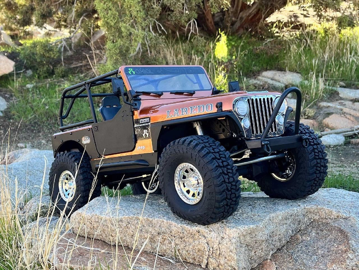 Axial 1/10 Scx10 Iii Jeep Cj-7 4X4 Rtr Rock Crawler, Copper