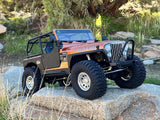 Axial 1/10 Scx10 Iii Jeep Cj-7 4X4 Rtr Rock Crawler, Copper
