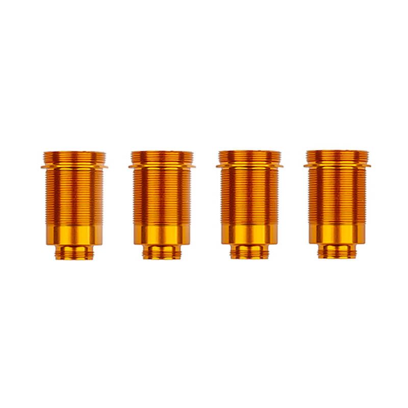 Team Associated Dc10 Aluminium Shock Bodies, Gold