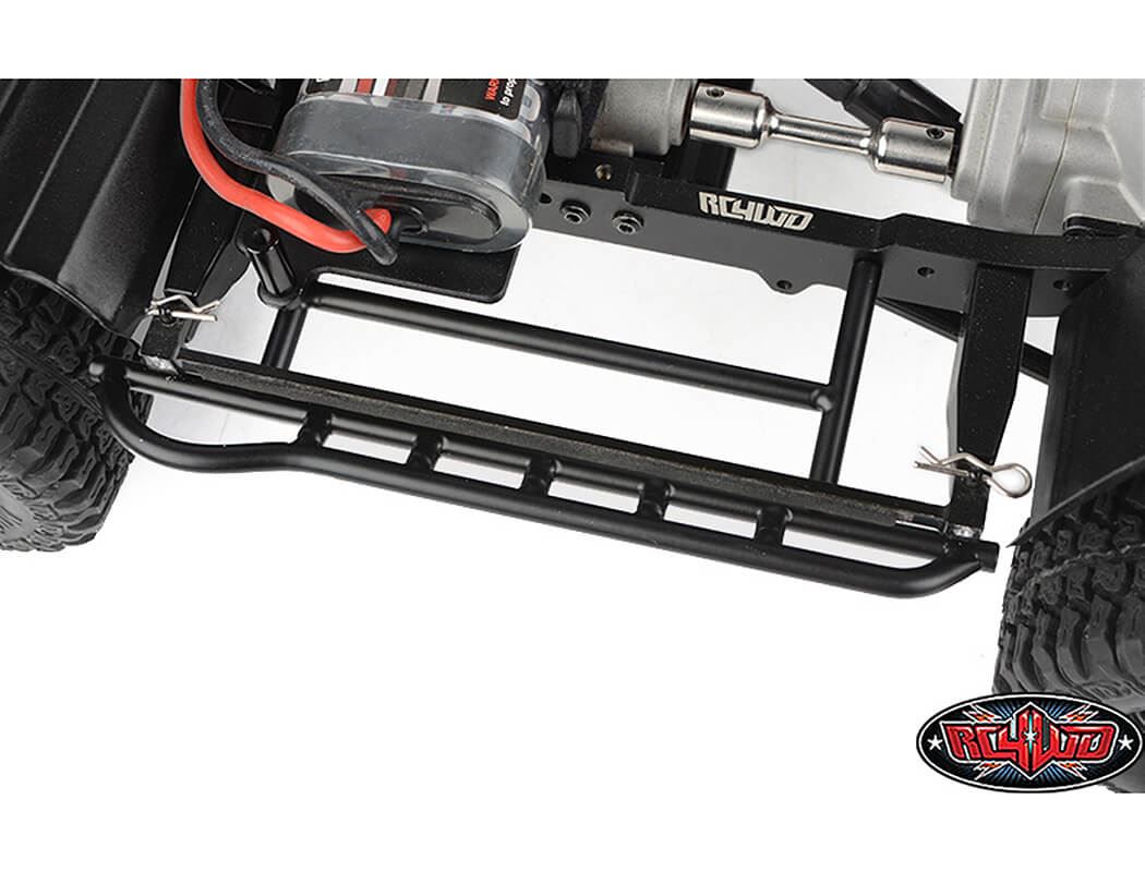 Rc4Wd Tough Armour Steel Side Sliders With Bump Gelande Ii D90
