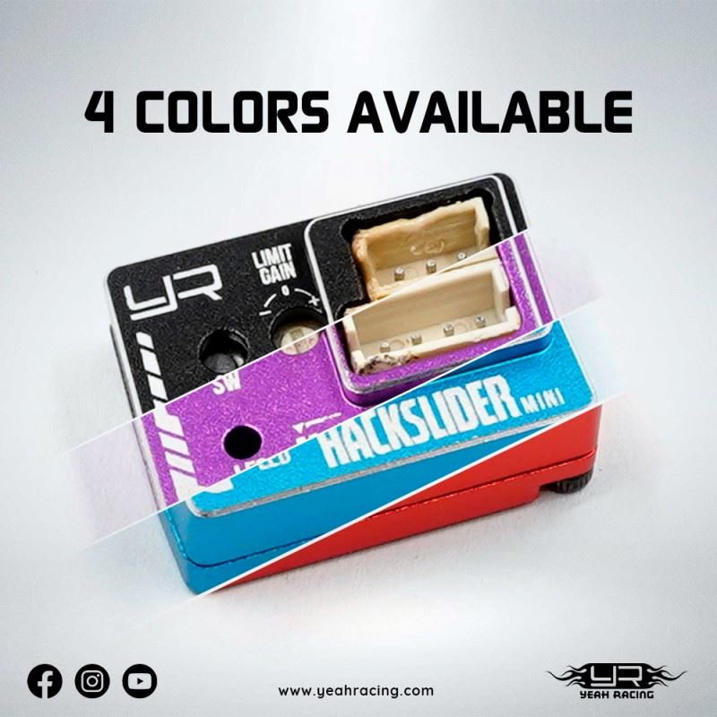 Yeah Racing Hackslider Drift Performance Tuned Gyro V4 For Mini Drift Rc