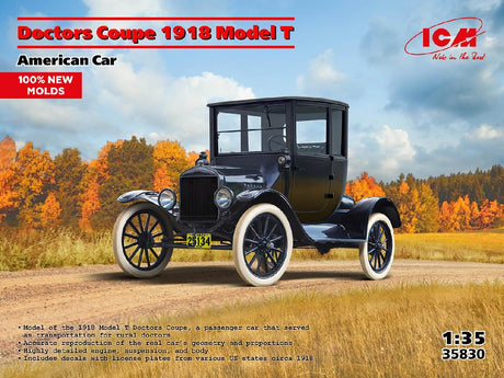 Icm Doctor'S Coupe 1917 Model T American Car