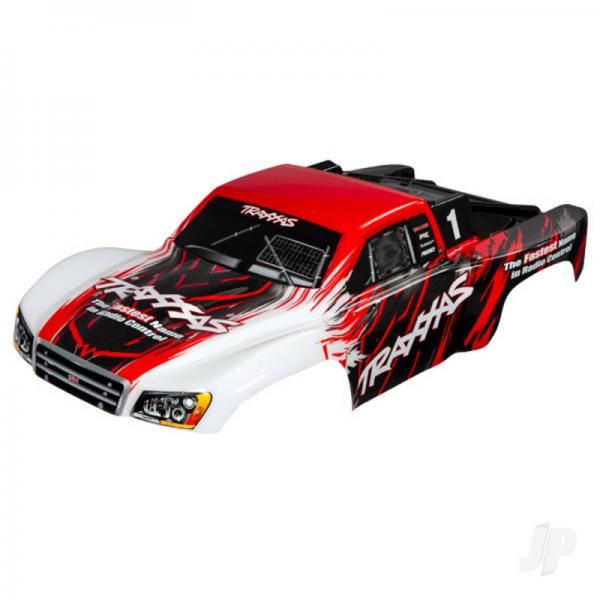 Traxxas Body, Slash 4X4, Red (painted, decals applied)