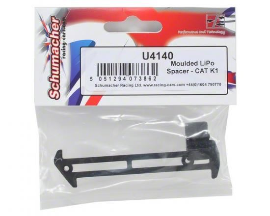 Schumacher Moulded LiPo Spacer - CAT K1