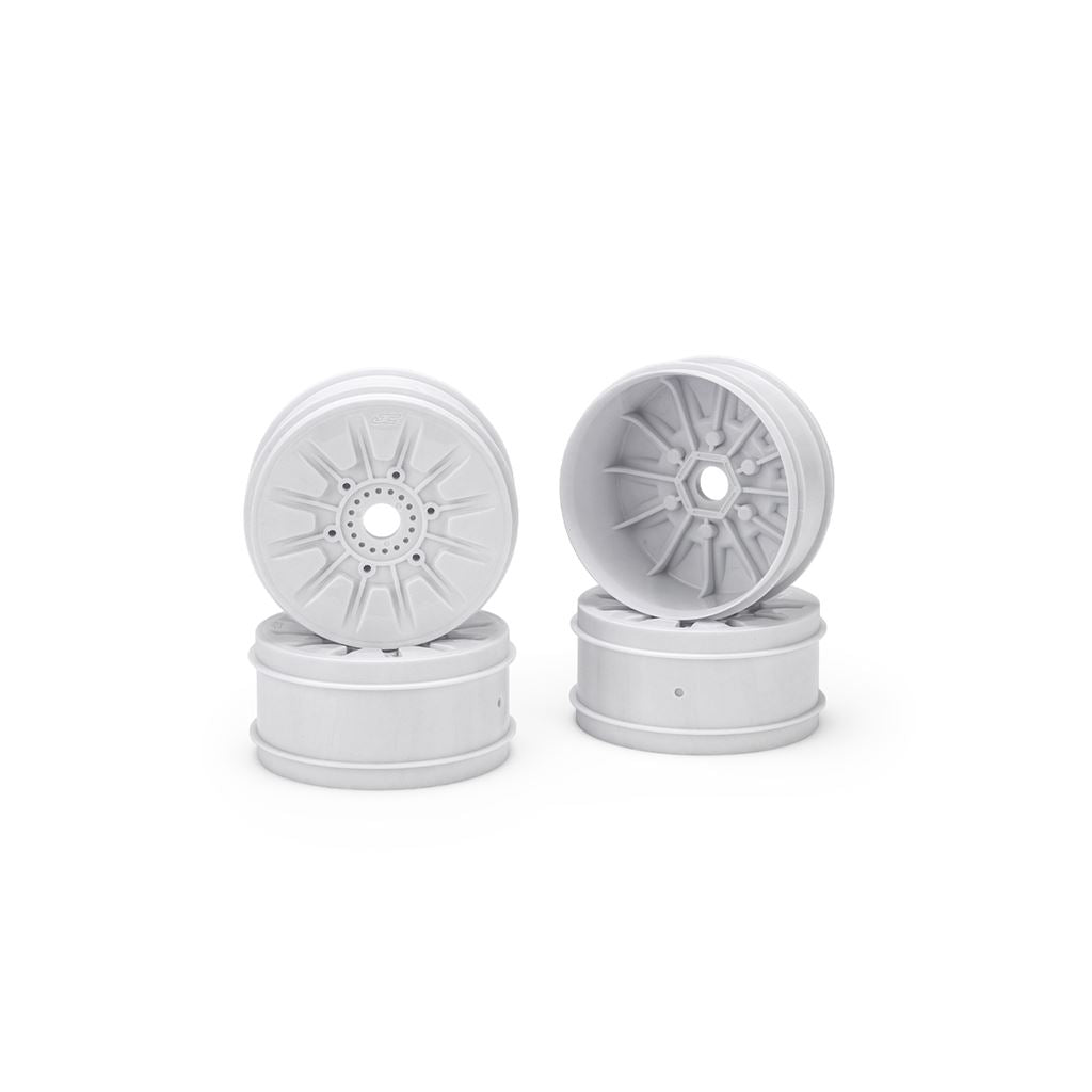 Pioneer 1:8Th Buggy Wheel 83Mm - White - 4Pc