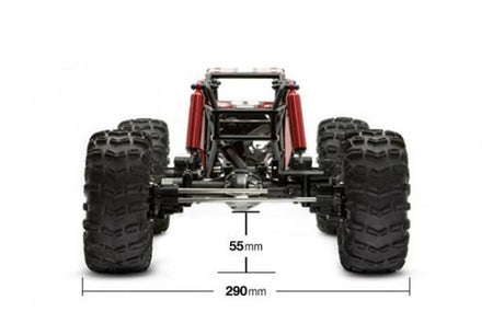 GMADE 1/10 R1 ROCK BUGGY 4WD CRAWLER KIT (CLEAR PANELS)