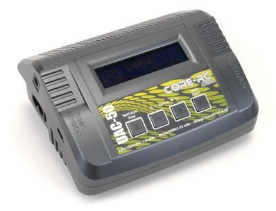 Core UAC 50 Charger - Mains/12v Input - NiCd, NiMh, LiPo, LiFe Charger, Discharger, Balancer