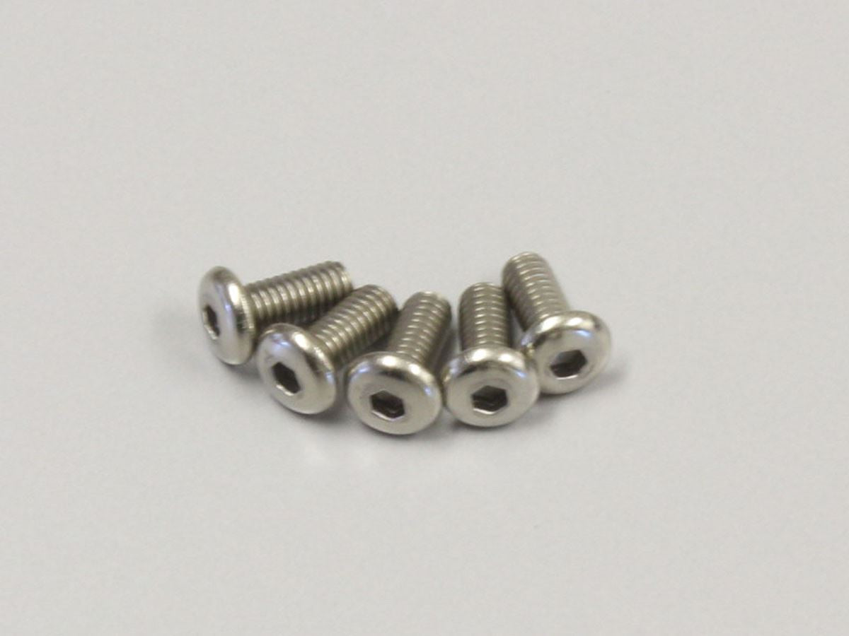 Hex Button Screws Titanium M2.6X6Mm (5) Kyosho