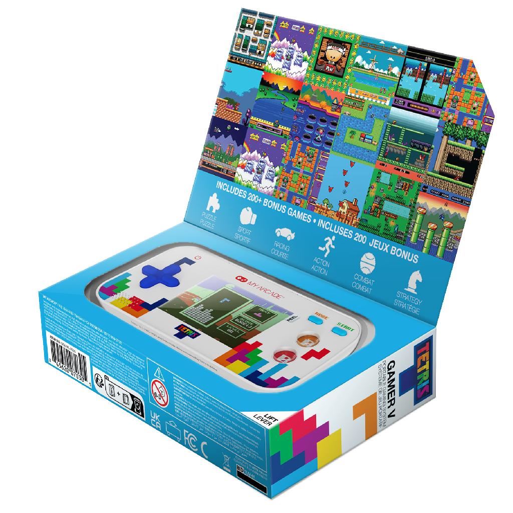 My Arcade (Parent) Tetris Gamer V Portable Video Game System (201 Games in 1)