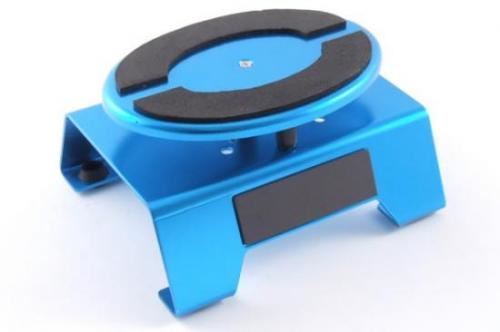 Fastrax Blue Alum Locking Rotating Car Maintenance Stand W/Magnet