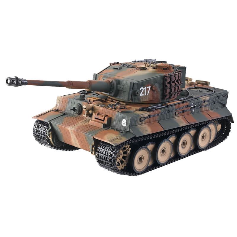TAIGEN 1 24 TIGER 1 IR BATTLE TANK MIDDLE VERSION - CAMO