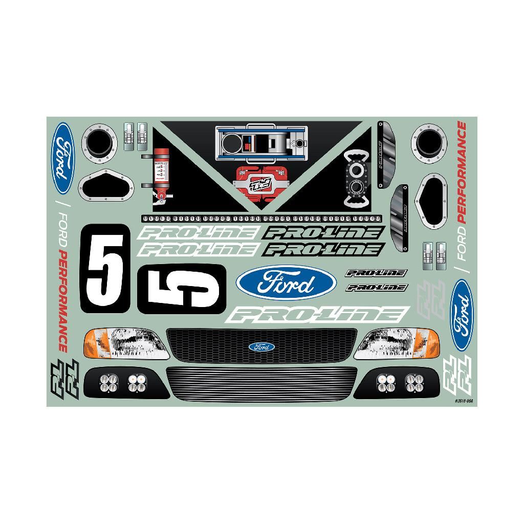 Proline Pre-Cut 1997 Ford F-150 Trophy Truck Clear Body For Arrma Mo