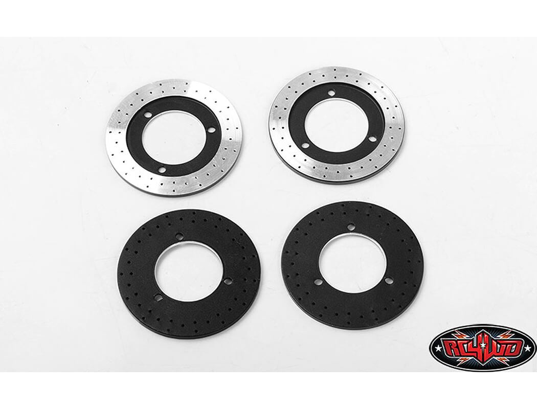 RC4WD TNK 2.2  BEADLOCK WHEELS WITH BRAKE DISCS (4X)