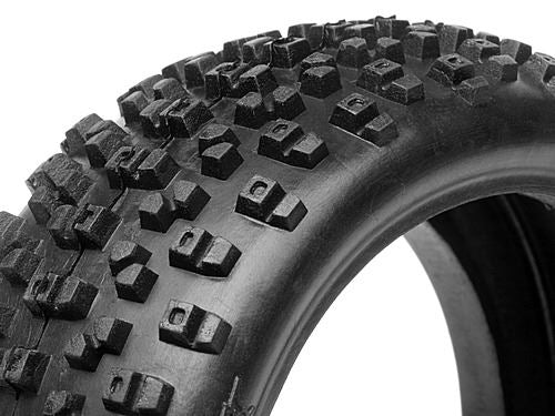 HPI Proto Tire (Red/ 1/8 Buggy)