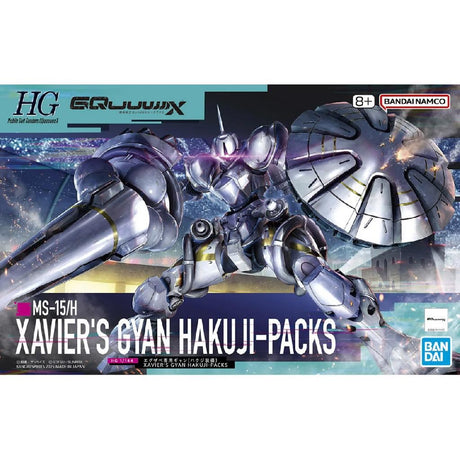 Bandai Hobby Hg 1/144 Xavier'S Gyan Hakuji-Packs