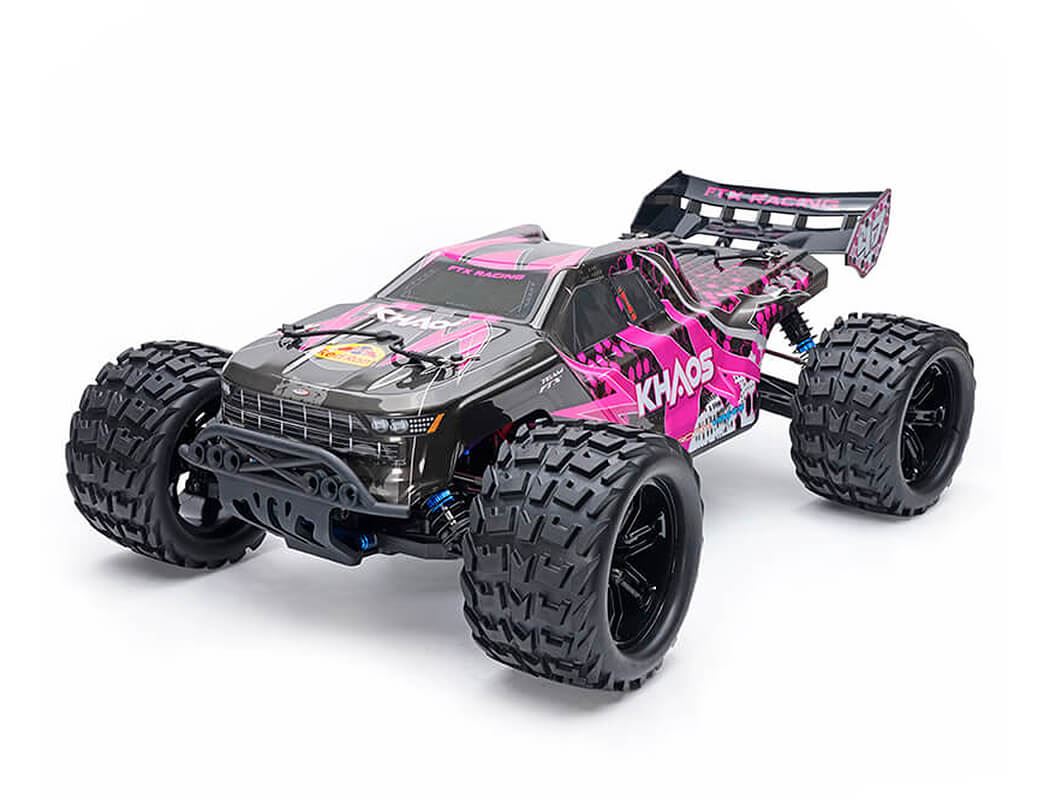 Ftx Khaos 1/10 Brushless 4Wd Truggy Rtr With 3S Lipo & Charger - Purple