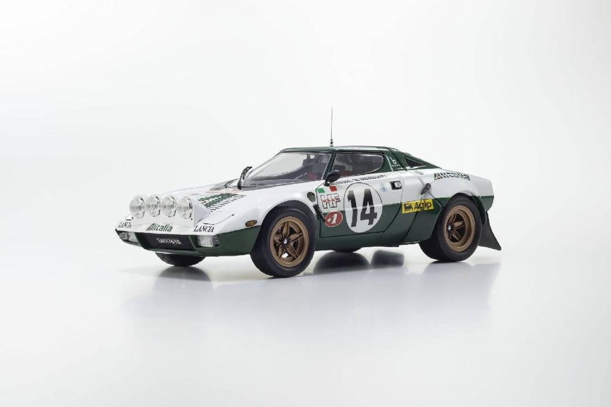 Kyosho 1:18 Lancia Stratos Hf S.Munari Winner Monte Carlo 1975 Nr.14