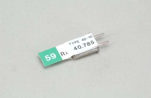 Futaba Ch 78 (59)(40.785)FM Rx Xtl DC
