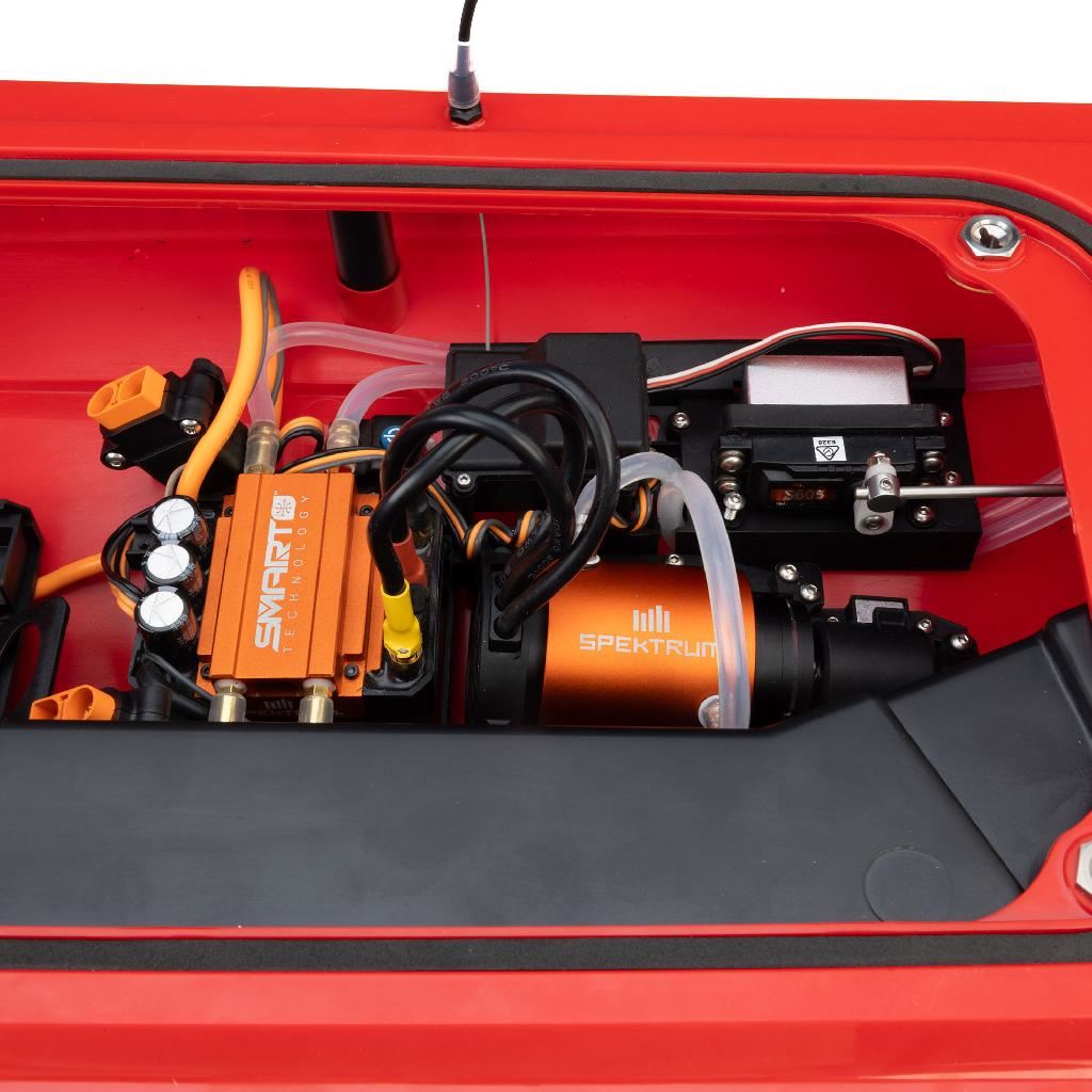 Proboat Sonicwake 36In V3 Self-Righting V-Hull Boat Rtr, Red