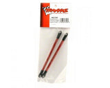 TRAXXAS Push rod (aluminium) (assembled with rod ends) (2) (red)