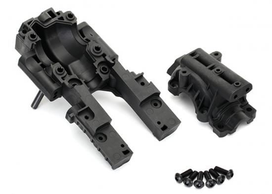 TRAXXAS Bulkhead, front (upper and lower) (requires #8622 chassis)