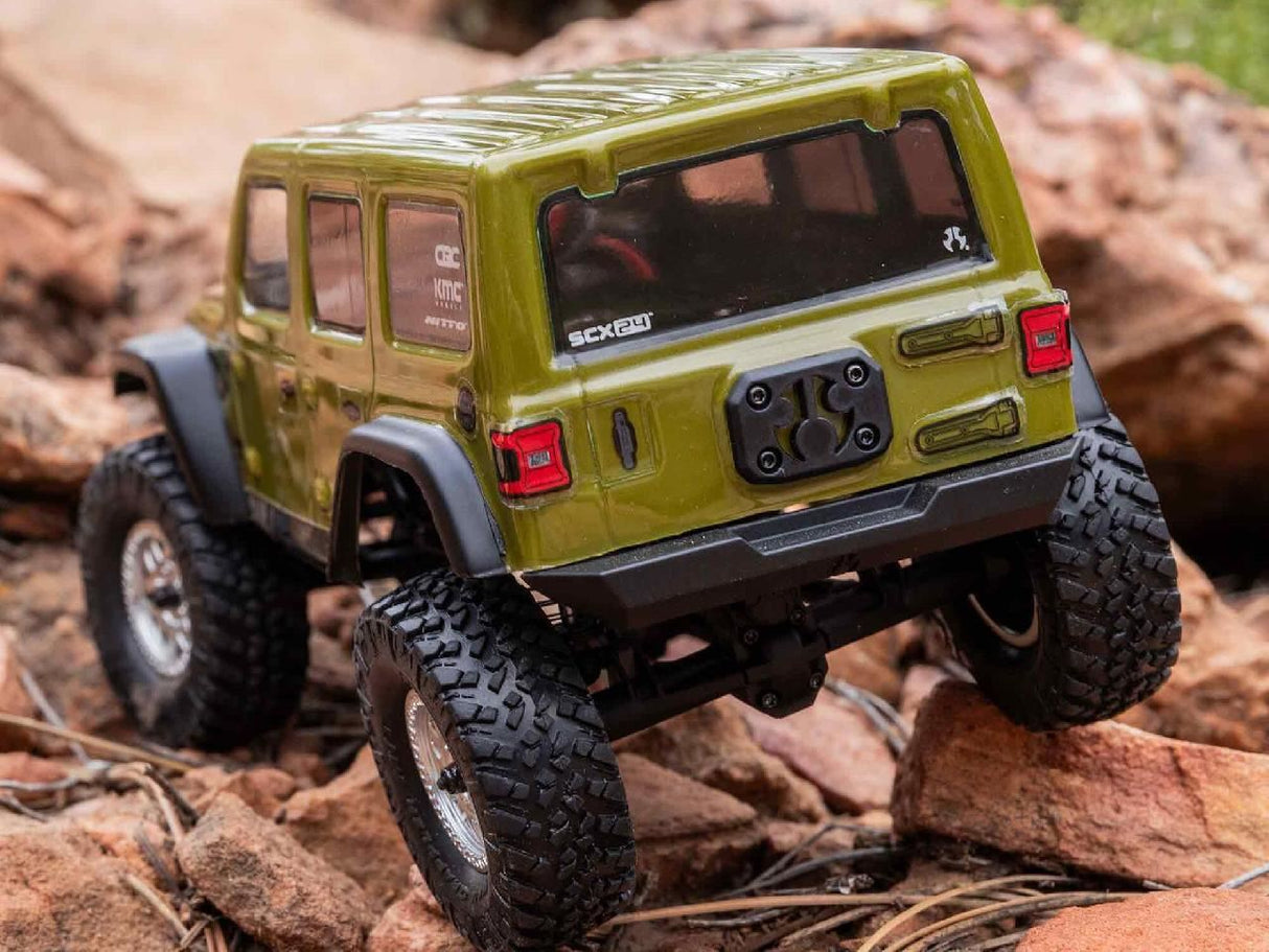 Axial SCX24 Jeep Wrangler JLU RTR, Green