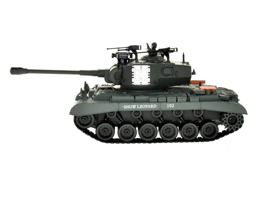 Brother Tank Rc Tank 1 18 Usa M26 Pershing 'Snow Leopard' Green