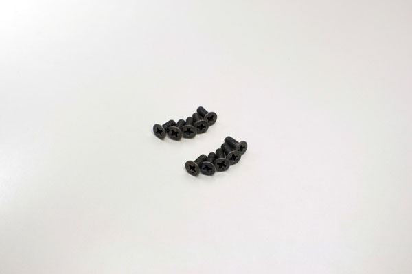 Flat Head Metallic Screws M3X8Mm (10) Kyosho