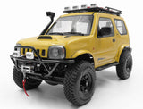 RC4WD STEEL TUBE FRONT BUMPER W/IPF LIGHTS FOR MST 1/10 CMX W/ JIMNY J3 BODY