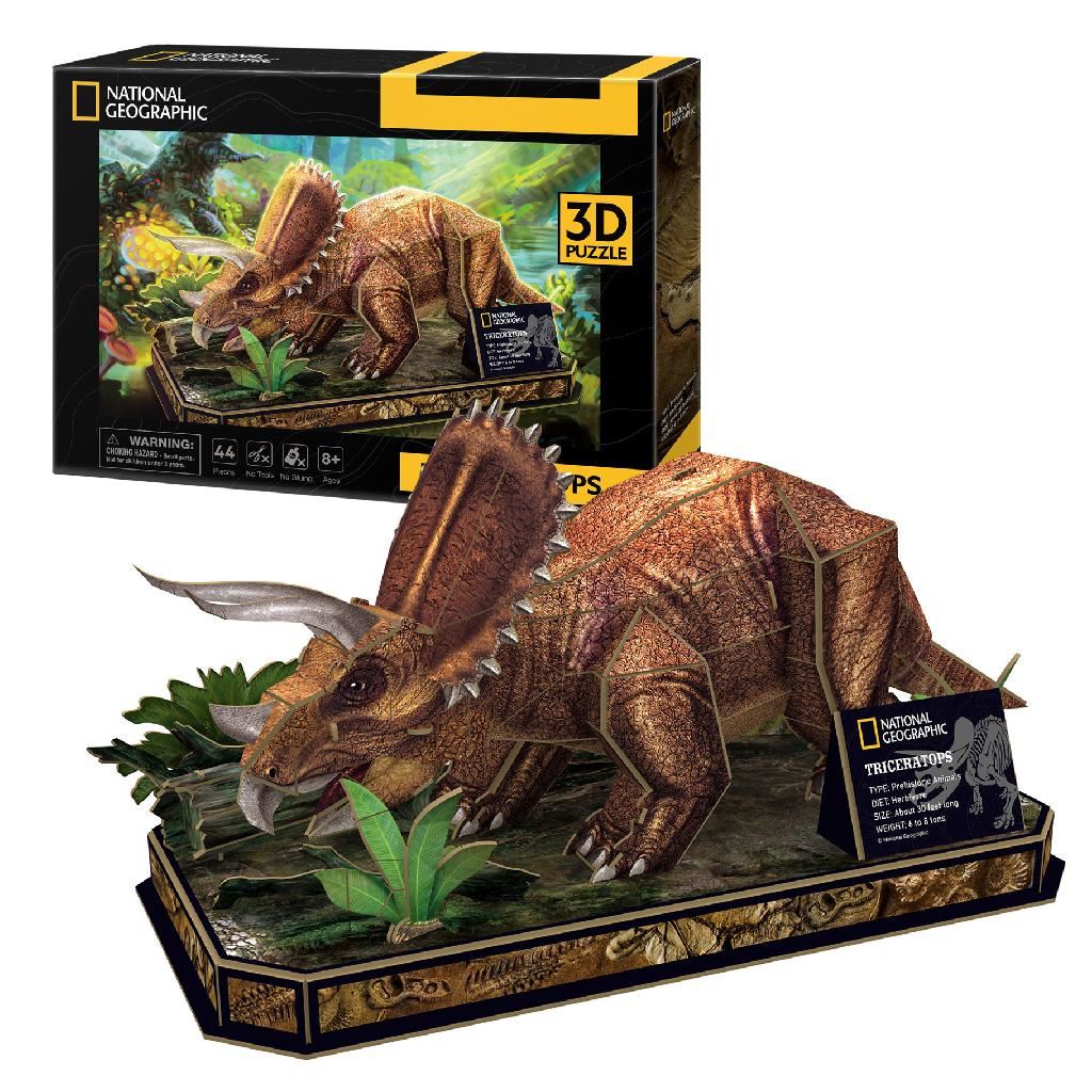 Cubicfun Triceratops (44 Pieces)