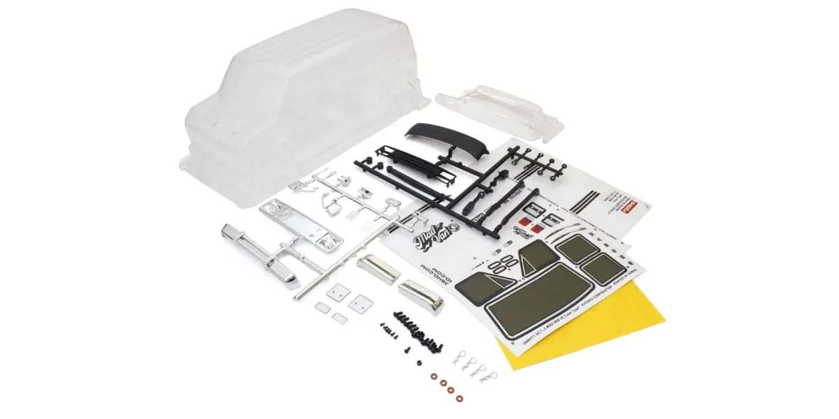 Body Shell Set Kyosho Madvan Ve - Clear