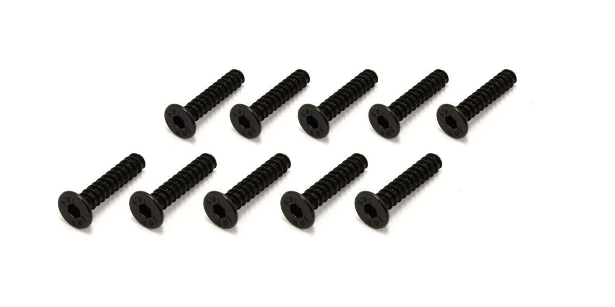 Tp Hex Flat Head Screws M3X15Mm (10) Kyosho