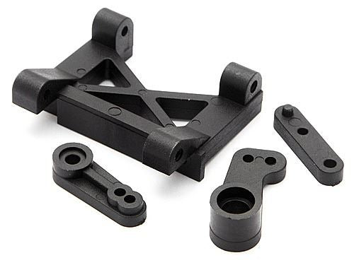 HPI Center Post/Servo Horn/Steering Crank Set