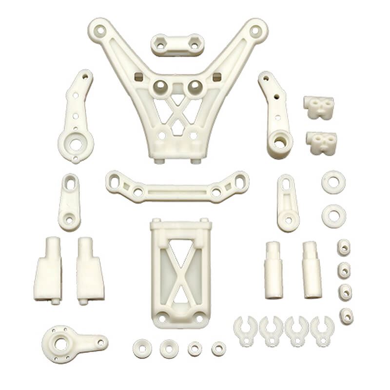 Team Associated Dc10 Steering Bellcrank/Top Plate, Natural