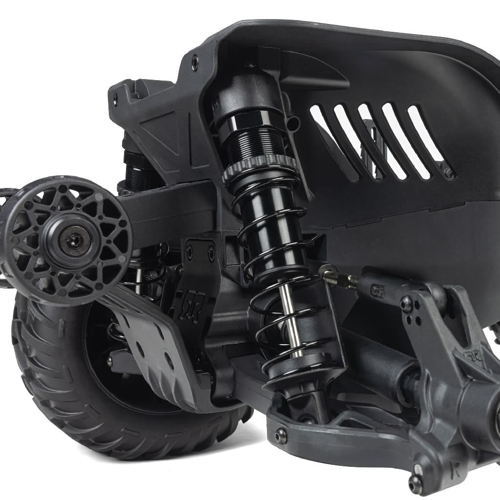 Arrma 1/8 Quake 4S Dsc 4X4 Rtr Monter Truck, Le Black/Pearl