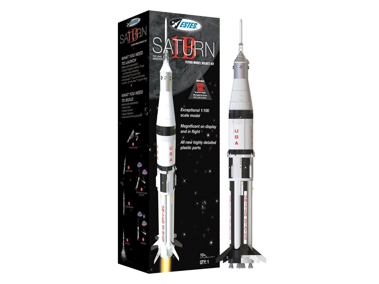 Estes Saturn 1B (2) (Scale) (English Only)