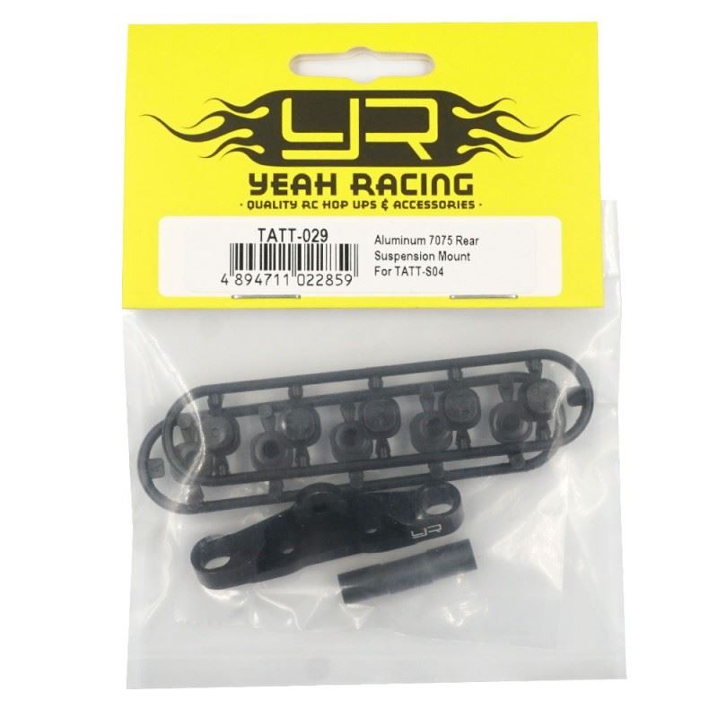 Yeah Racing Aluminum 7075 Rear Suspension Mount For TATT-S04