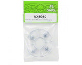 AXIAL Hub Cover Set Satin Chrome (4)