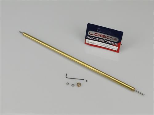 RACTIVE Fine Line Prop Shaft 9in M2/2mm Stainless 6mm dia Tube