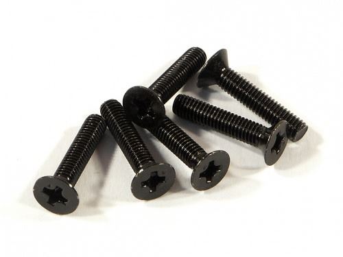 HPI Flat Head Screw M3X15mm (6Pcs)
