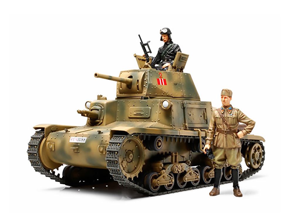Tamiya Med Tank Carro Armator M13/40