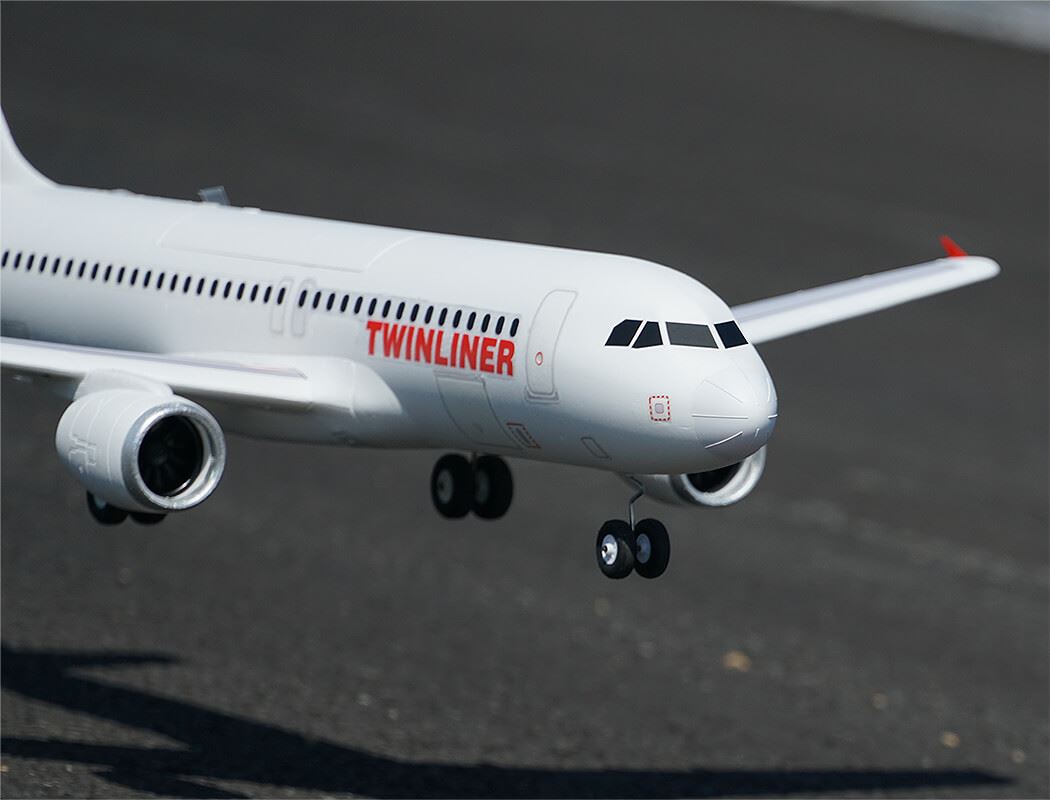 XFLY TWINLINER 40MM EDF JET w/o TX/RX/BATT BASE WHITE