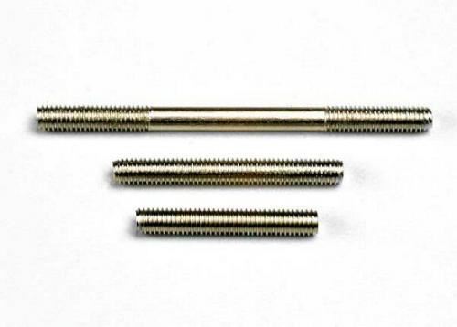 TRAXXAS Threaded rods (20/25/44mm 1 ea.)/ (1) 12mm set screw